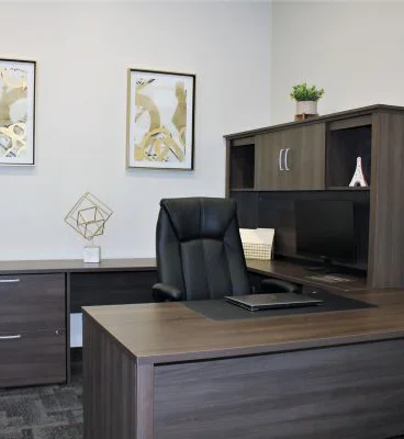 law office rent wooden desk in private law office for rent downtown Oshawa